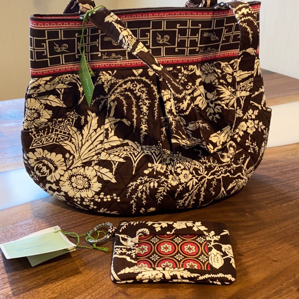 Vera Bradley Morgan Tote and ID case NEW WITH TAGS